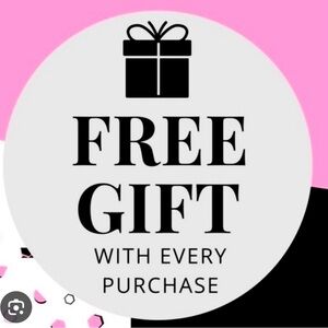 Free gift with every purchase